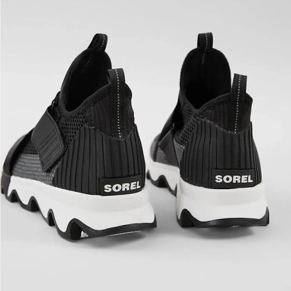 ✨Sorel Kinetic Black Mesh Front Strap High Top Athletic Sz 8.5 Sneakers✨ - Picture 10 of 10